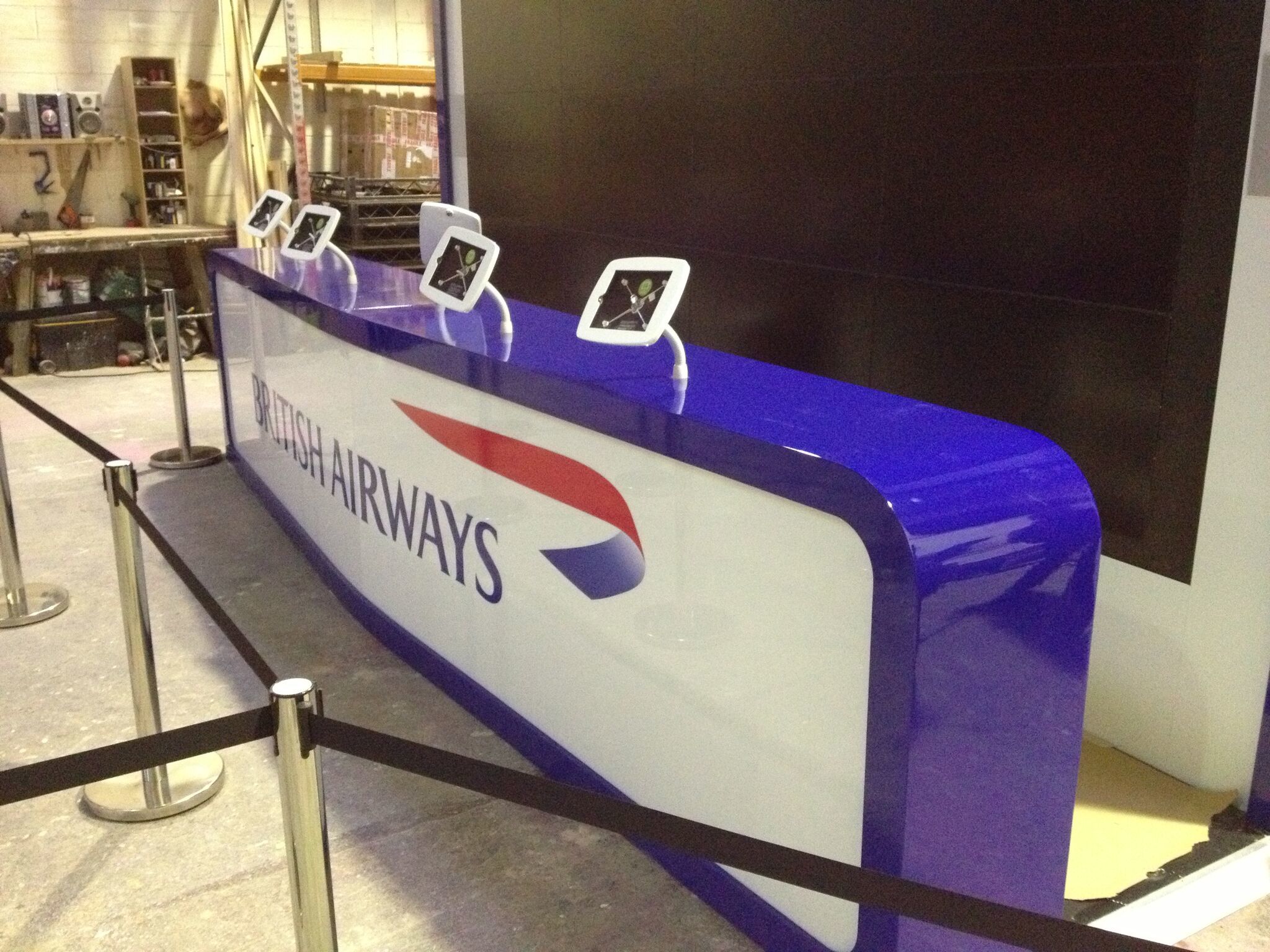 Event Production and Installation for British Airways/ BBH/ Victoria Station